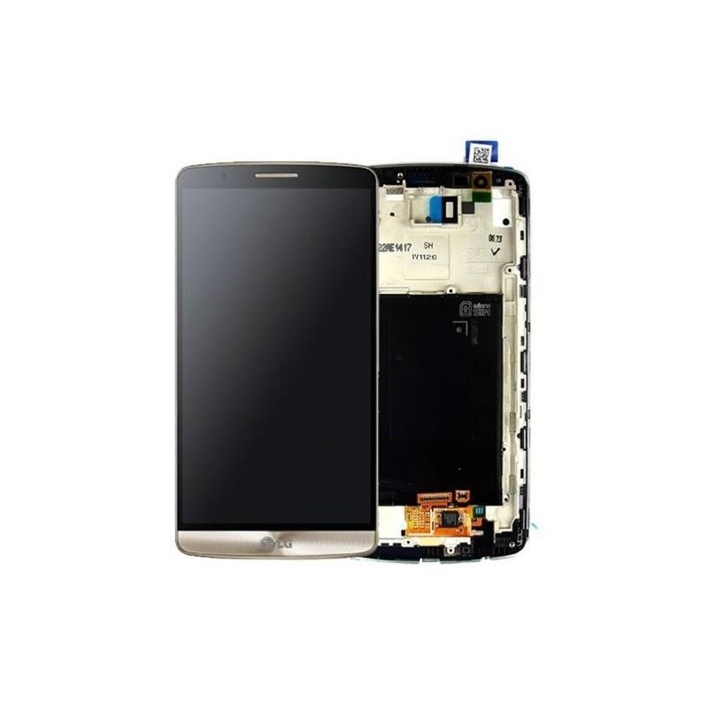 Pantalla (Lcd+Táctil+Marco) LG G3 D855  Dorada