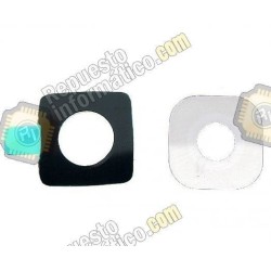 Lentilla camara trasera Galaxy S6 SM-G920F plata