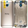 TAPA TRASERA HTC ONE M8 DORADA