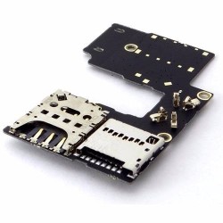 CONECTOR CON LECTOR SIM Y SD MOTOROLA MOTO G3 XT1541 SWAP