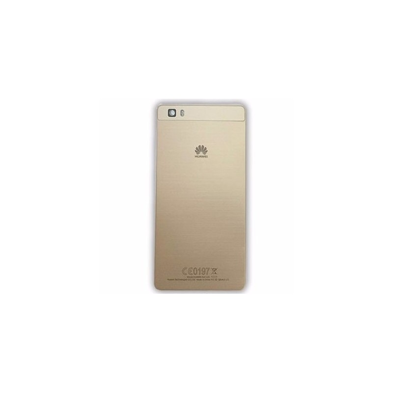 TAPA TRASERA HUAWEI P8 LITE COLOR ORO ORIGINAL, RECUPERADA