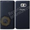 Flip Wallet de NYLON 100% Original, Galaxy S6 Edge (G925) - Azul (desmontaje)