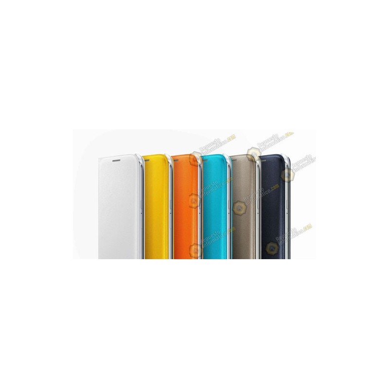 Flip Wallet Cover Premium 100% Original , Galaxy S6 Edge (G925) - Dorado (Desmontaje)