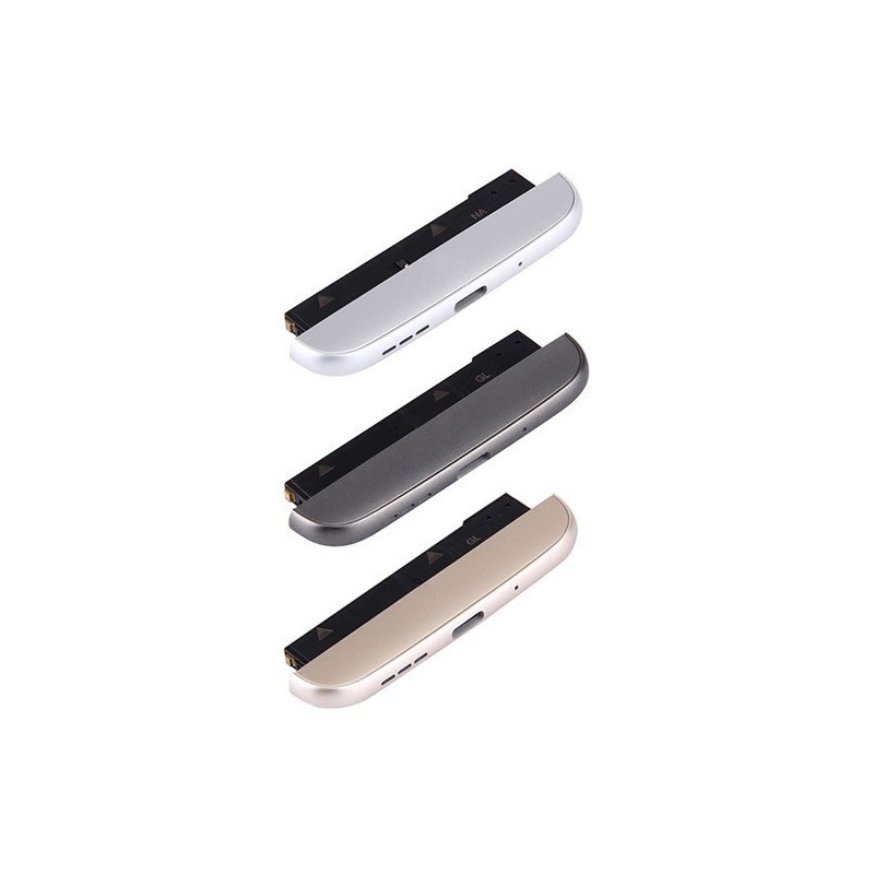 MODULO INFERIOR CON ALTAVOZ BUZZER, MICROFONO, ANTENA Y CONECTOR DE CARGA PARA SIM PARA LG H850 G5