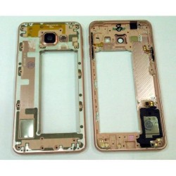 Carcasa Intermedia + Componentes Samsung Galaxy A3 2016 Remanofacturada color Rosa