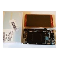 Pantalla LCd+Tactil Con Marco Samsung Galaxy Note 3 N9005 Roja