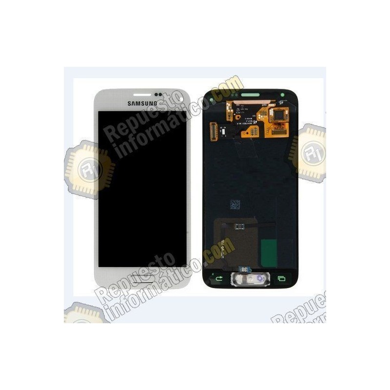 Pantalla blanca (LCD+Tactil) Samsung G800F (GALAXY S5mini) directo de fabrica