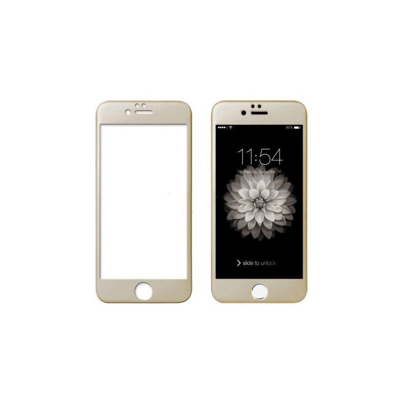 Cristal Templado 3D IPhone 6 Plus / 6S Plus Dorado