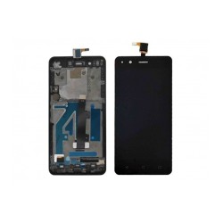 Pantalla Lcd + Tactil Con Marco Original BQ M4.5 Negra