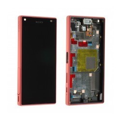 Pantalla Lcd + Tactil Con Marco Original Sony Xperia Z5 Compact Roja Recuperada