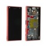 Pantalla Lcd + Tactil Con Marco Original Sony Xperia Z5 Compact Roja Recuperada