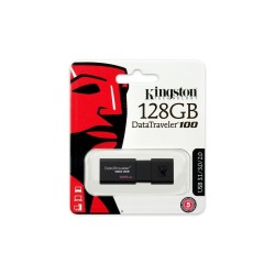 Kingston DT100G3/128GB DataTraveler 100 G3 - Memoria USB de 128 GB, USB 3.0