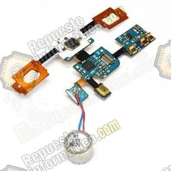 Flex Teclado + Micro + Vibrador Original Samsung i9000 Galaxy S / i9001