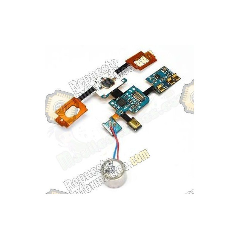 Flex Teclado + Micro + Vibrador Original Samsung i9000 Galaxy S / i9001