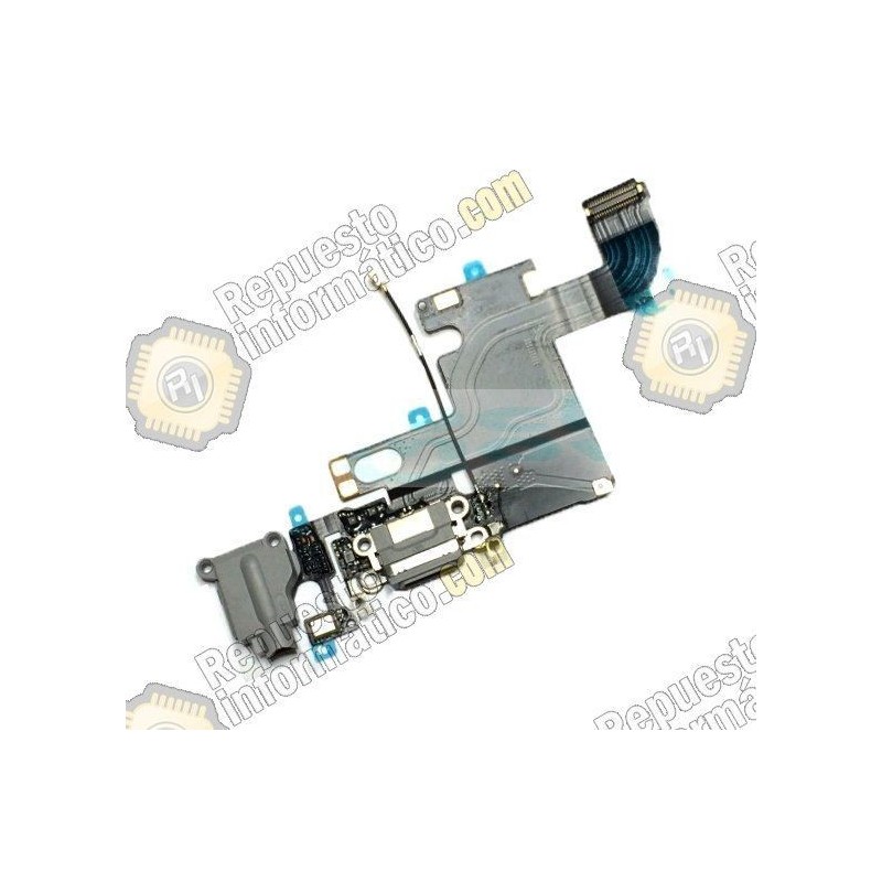 Flex Conector Carga + Micro Original Apple iPhone 6 (4.7") (GRIS)