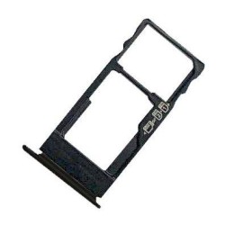 Bandeja Sim/MicroSD para BQ Aquarius V Plus Negra
