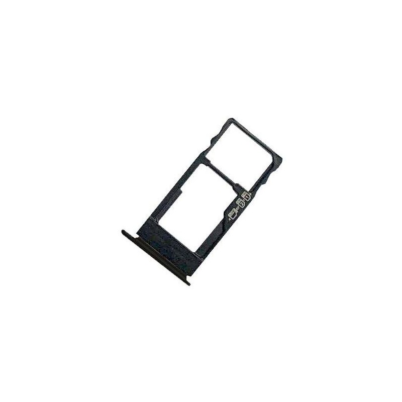 Bandeja Sim/MicroSD para BQ Aquarius V Plus Negra