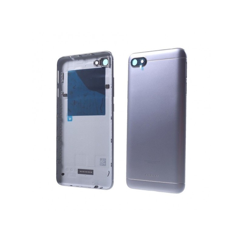 Tapa Trasera con Lente Xiaomi Redmi 6A Gris