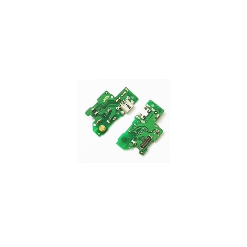 Placa Auxiliar con Conector de Carga y Microfono Huawei Y7 2017, Y7 Prime 2017