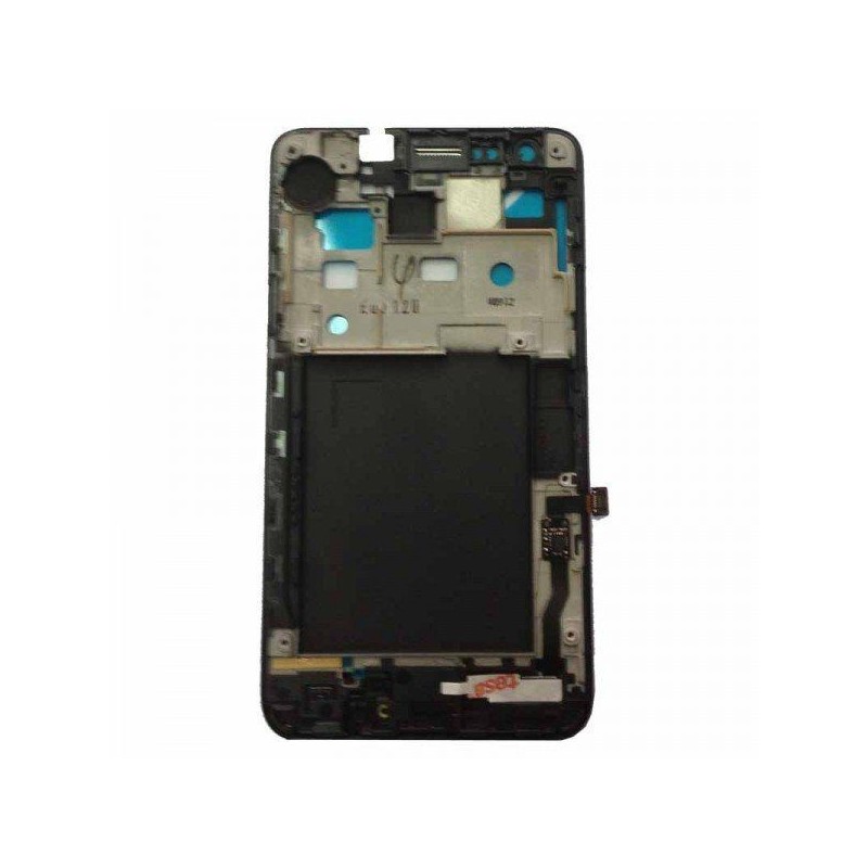 Marco frontal Samsung galaxy s2 para movil negro