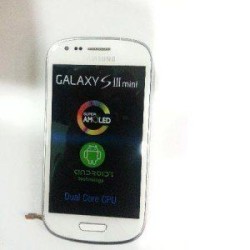Pantalla Completa Samsung Galaxy S3 Mini (i8190) Blanca (Directo de Fabrica) 100% Testeada