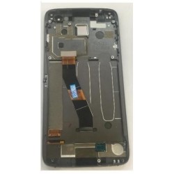 Pantalla Lcd+ Tactil con Marco Original Alcatel Idol 4S 6070 Negra