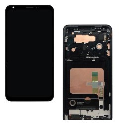 Pantalla Lcd + Tactil con Marco  LG V30 H930 Negra