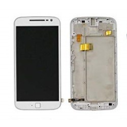Pantalla Original Lcd + Tactil con Marco Motorola Moto G4 Plus XT1642 Negra