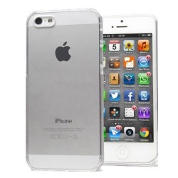 Funda Rigida Transparente IPhone 5G, 5S, 5C