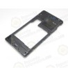 CARCASA INTERMEDIA CON LENTE DE CAMARA ORIGINAL SONY XPERIA V LT25I NEGRA