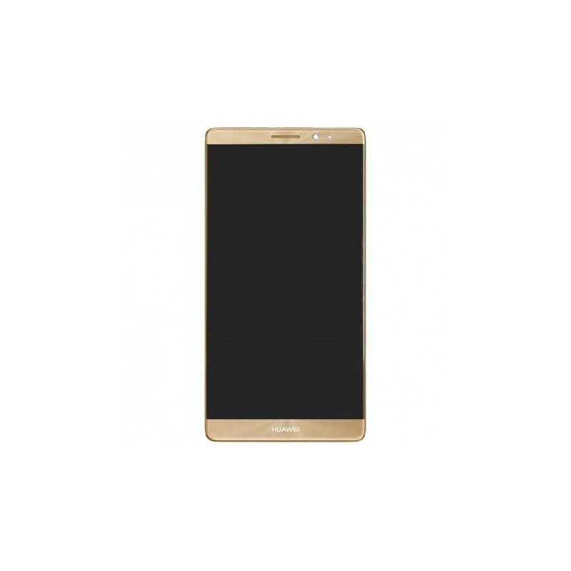 Pantalla Lcd + Tactil con Marco Original, Huawei Mate S Dorada