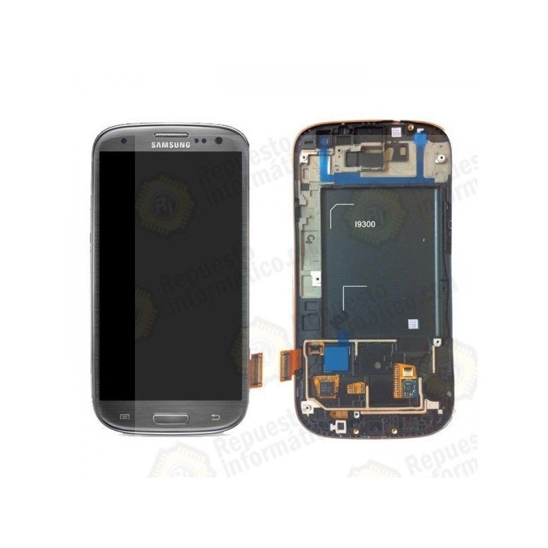 Pantalla (Lcd+tactil+marco)  Galaxy S3 i9300 Gris (directo de fabrica) 100% Testeada