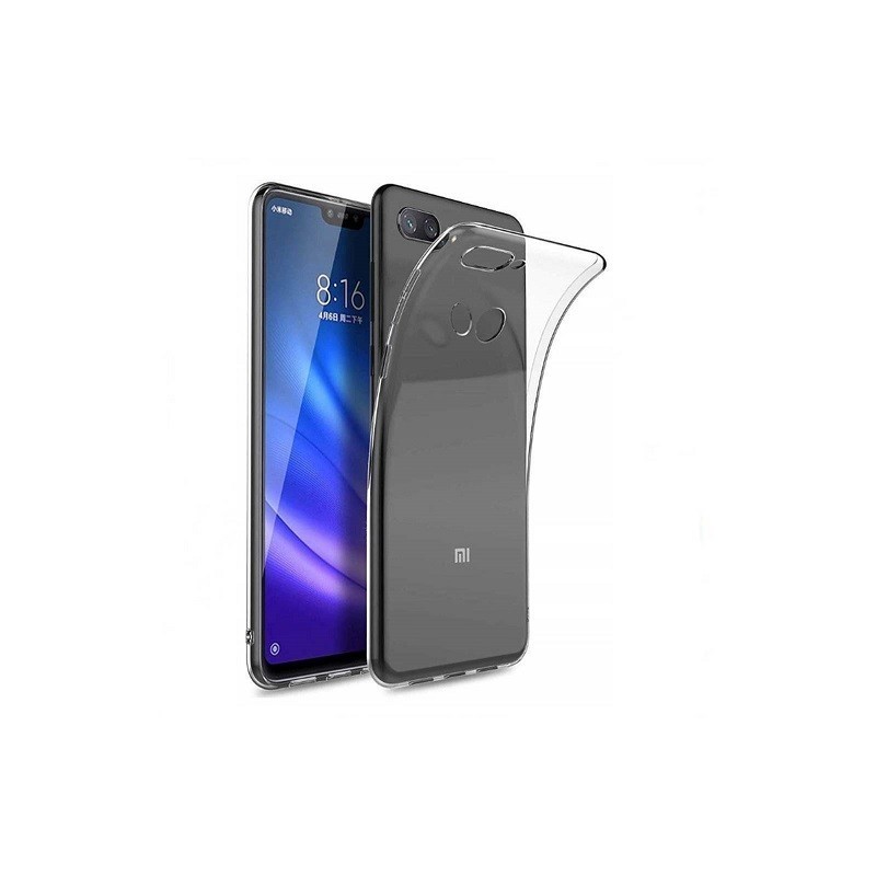 Funda de Silicona Transparente para Xiaomi Mi 8 Lite