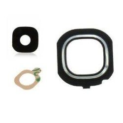 Embellecedor con Lente Camara Trasera Samsung Galaxy J5 2016 J510, J7 2016 J710 Negro