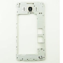 Intermedio+Lente+Embellecedor para Galaxy J7 (2016) (Dorado)