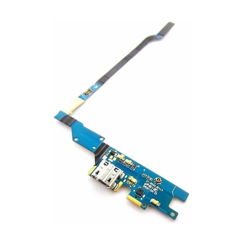 Flex Conector de Carga y Microfono Samsung Galaxy S4 i9505, I9506, I9515