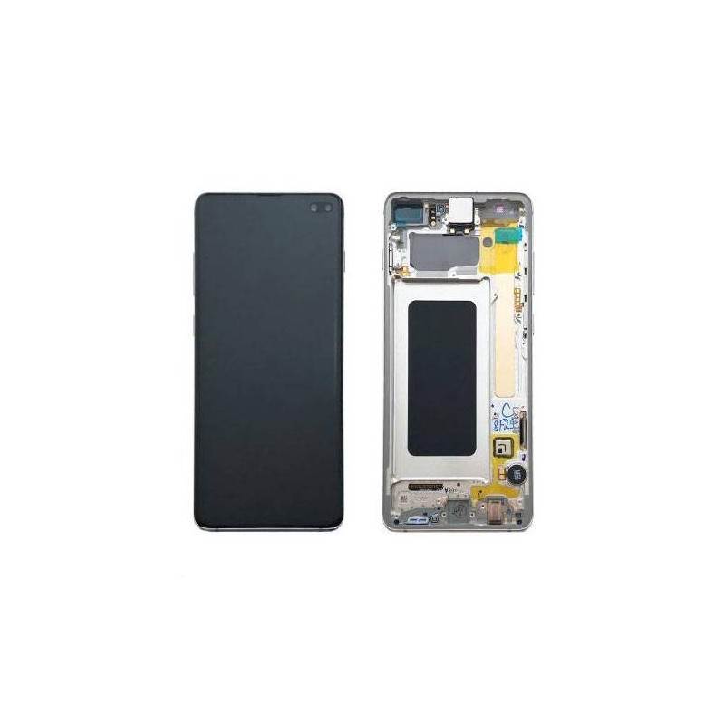 Pantalla Completa Original Samsung Galaxy S10 Plus G975 Plateada