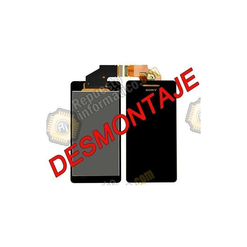 Pantalla (lcd+tactil+marco) DESMONTAJE  Xperia V LT25i 