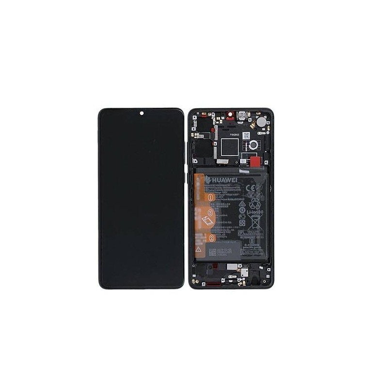 Pantalla Completa Original con Marco Huawei P30 Negra