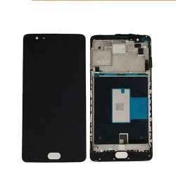Pantalla Lcd + Tactil con Marco Oneplus 3