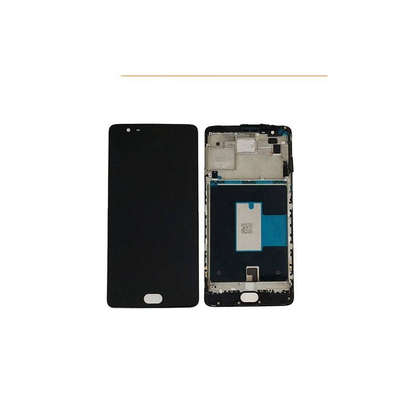 Pantalla Lcd + Tactil con Marco Oneplus 3