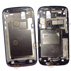 Carcasa intermedia AZUL para Samsung Galaxy Core (i8262) Usado