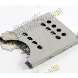 Conector Lector sim Xperia J (st26i), RAY (st18i),