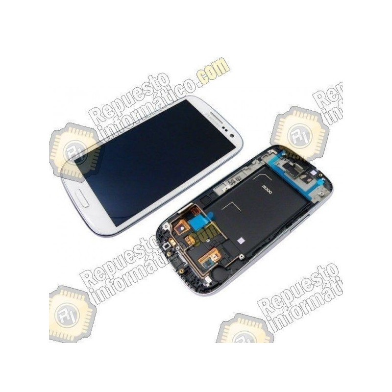 Pantalla completa Samsung Galaxy S3 Neo  (i9300i/i9308i) blanca