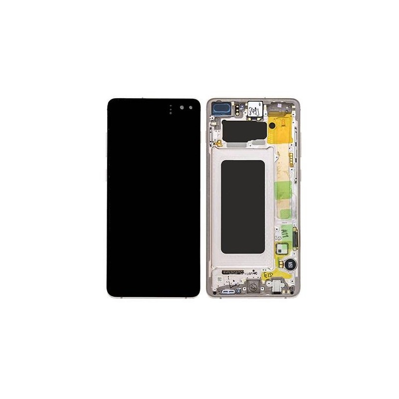 Pantalla Completa Original Samsung Galaxy S10 Plus G975 Blanco Ceramico