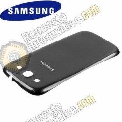 Tapa trasera s3 i9300 negra (desmontaje)