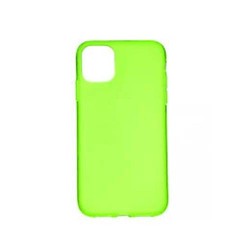 Funda de Silicona para iPhone 11 Pro Verde Neon