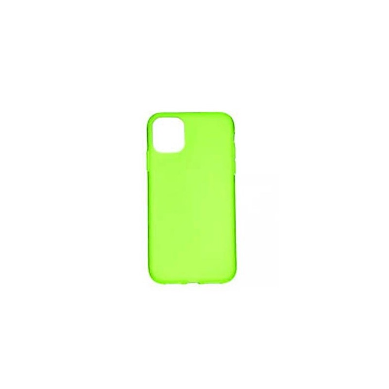 Funda de Silicona para iPhone 11 Verde Neon