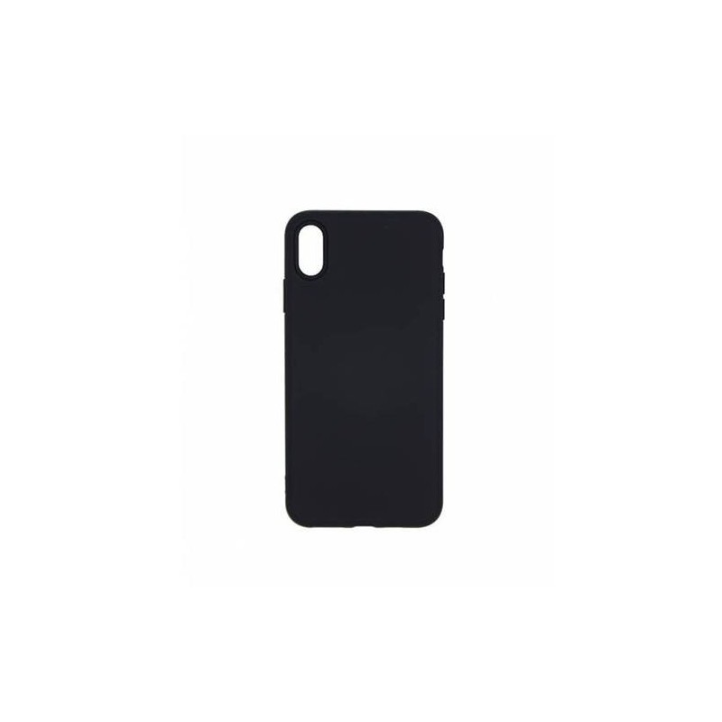Funda de Silicona para iPhone X, iPhone XS Negra