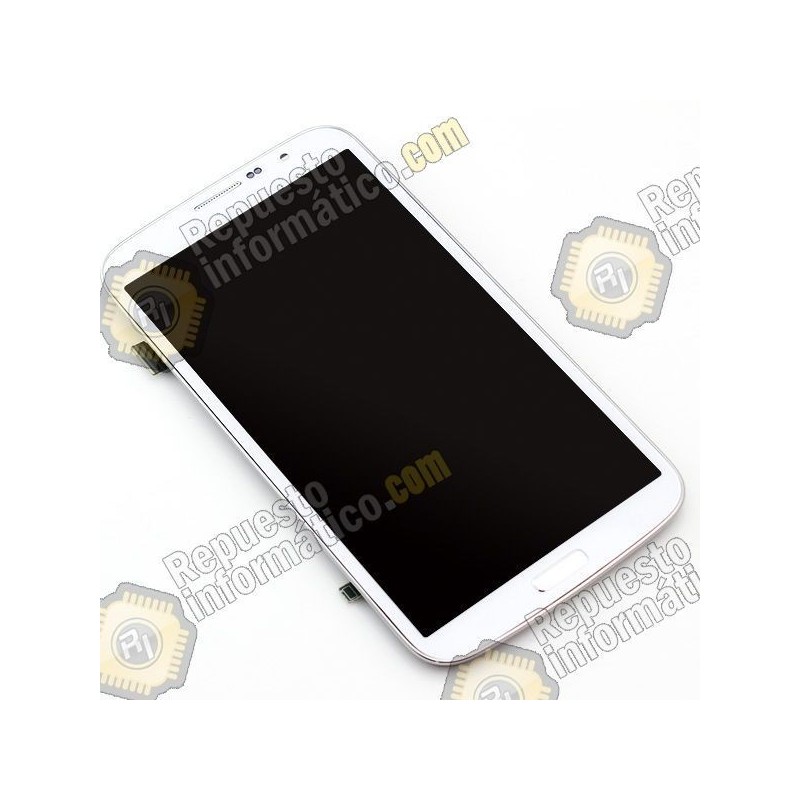 Pantalla (LCD+TACTIL+MARCO)  Galaxy Mega i9200 (Blanca)